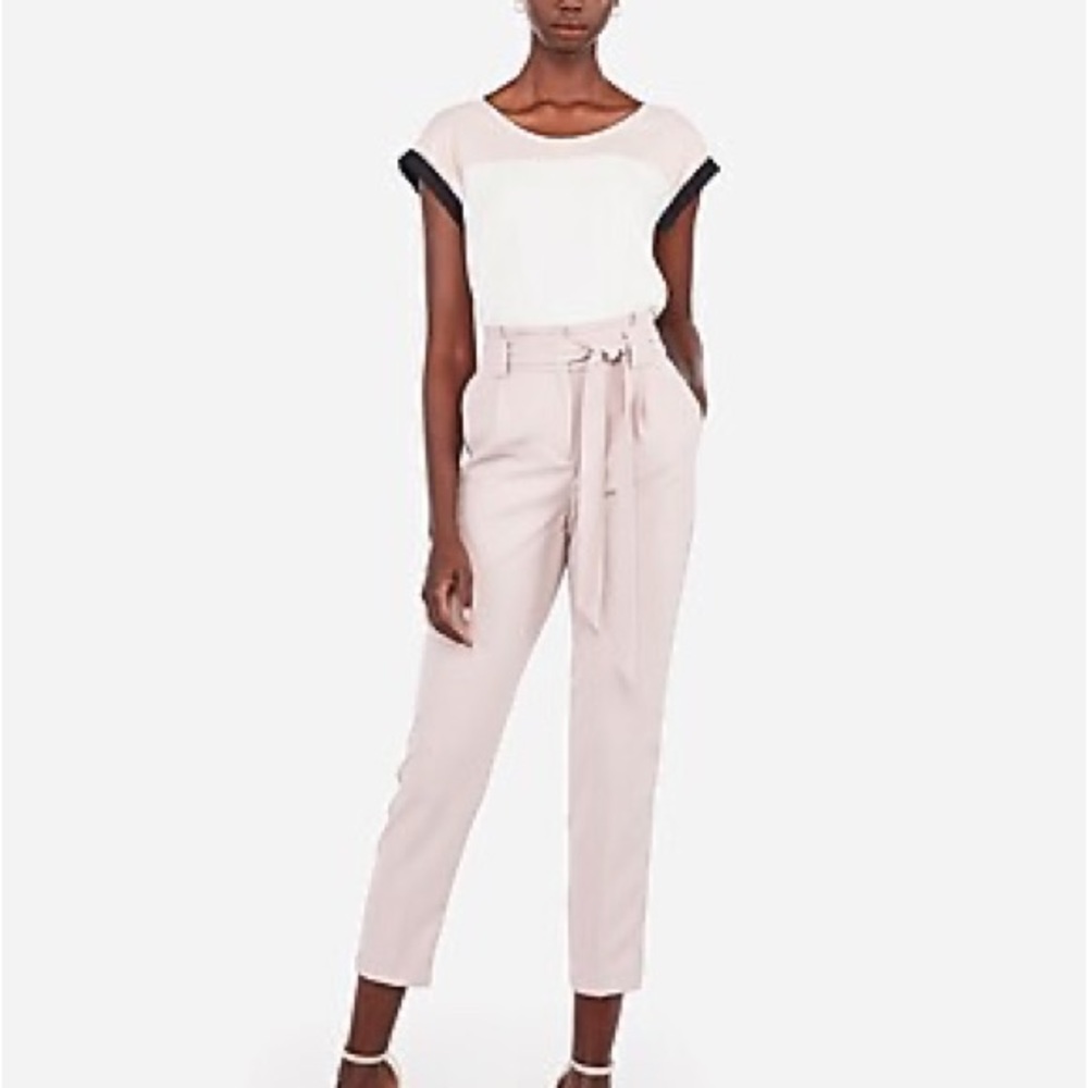 Express Color block Gramercy Tee